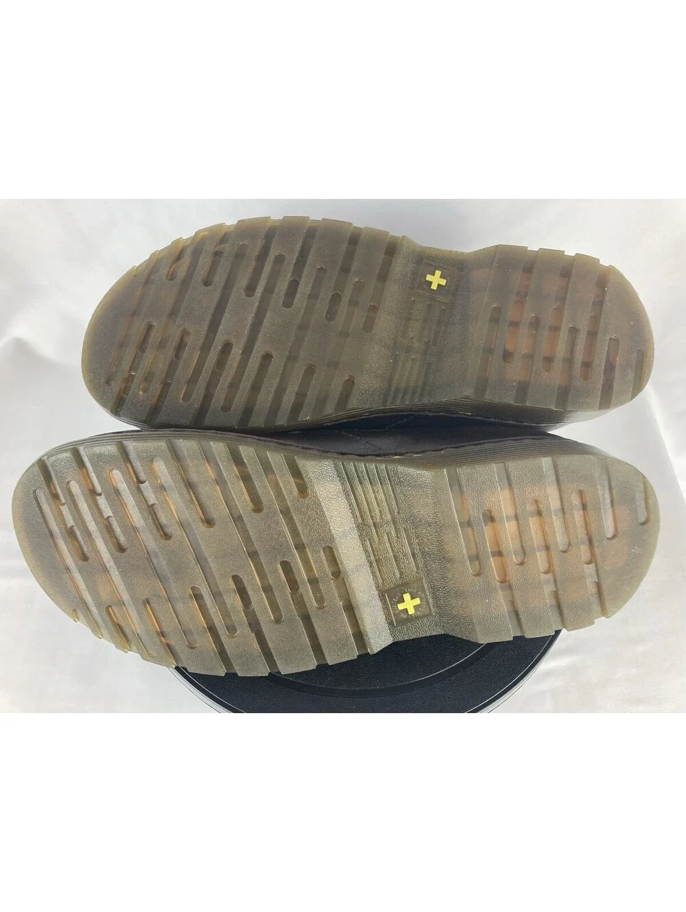 Men’s Size 9 Dr Martens Orson Leather Slip On Loafers Dark Brown Cushioned Shoes
